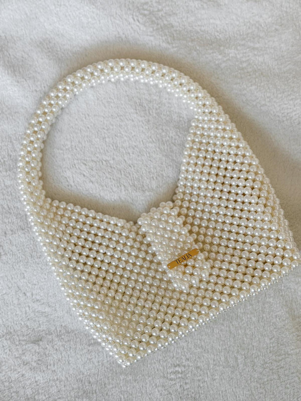 COCO Pearl Beaded Shoulder Bag