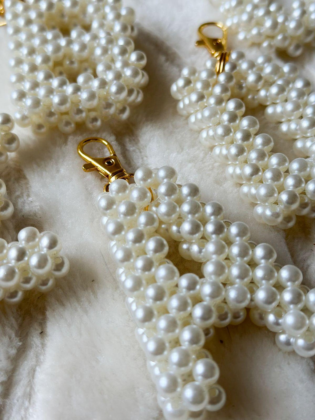 Personalized Beaded Letter Keychain