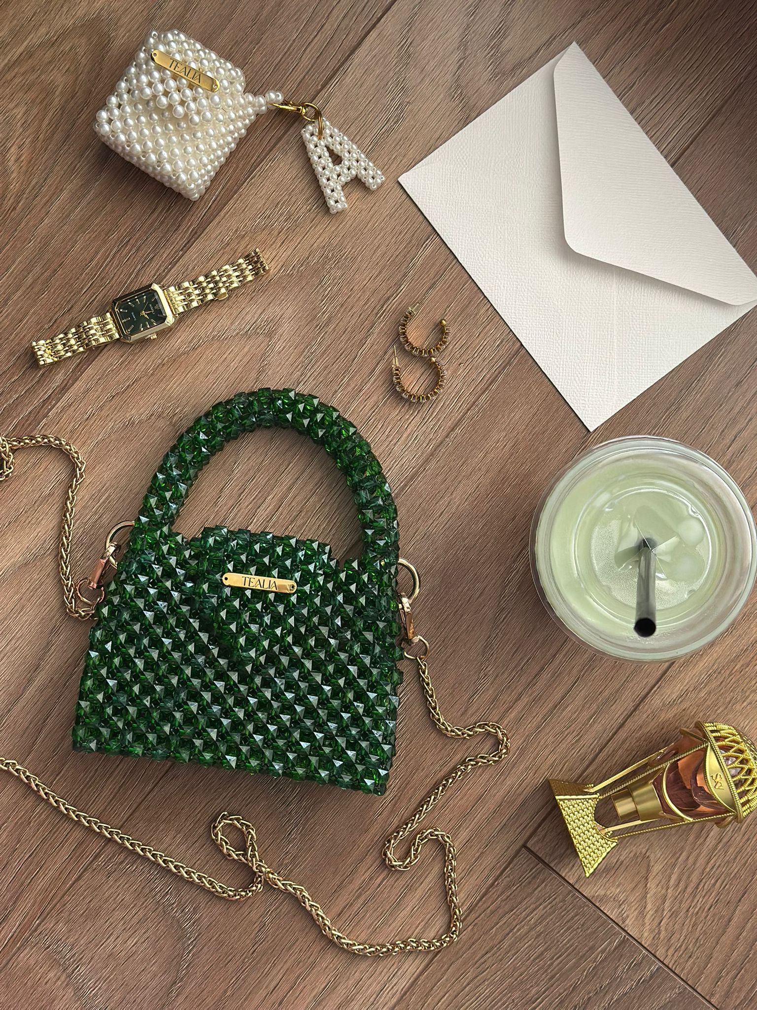 BLAIR Small Beaded Crossbody Bag