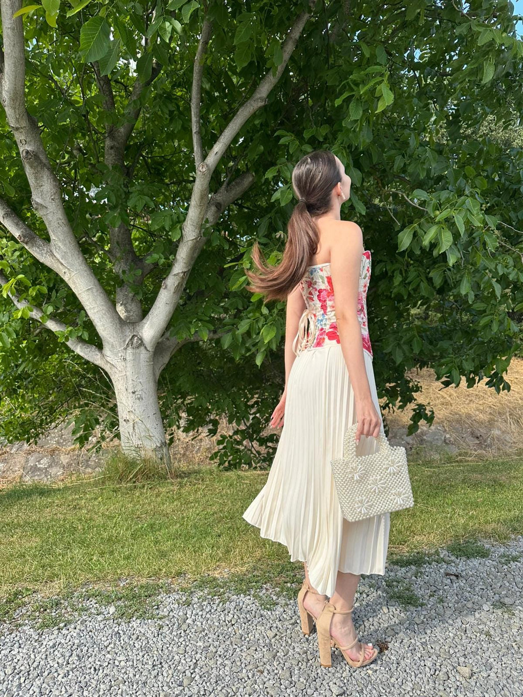 CHLOE Pearl Beaded Bag