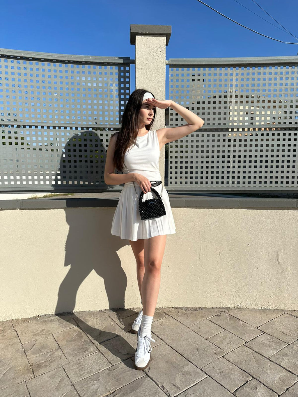 BLAIR Small Beaded Crossbody Bag