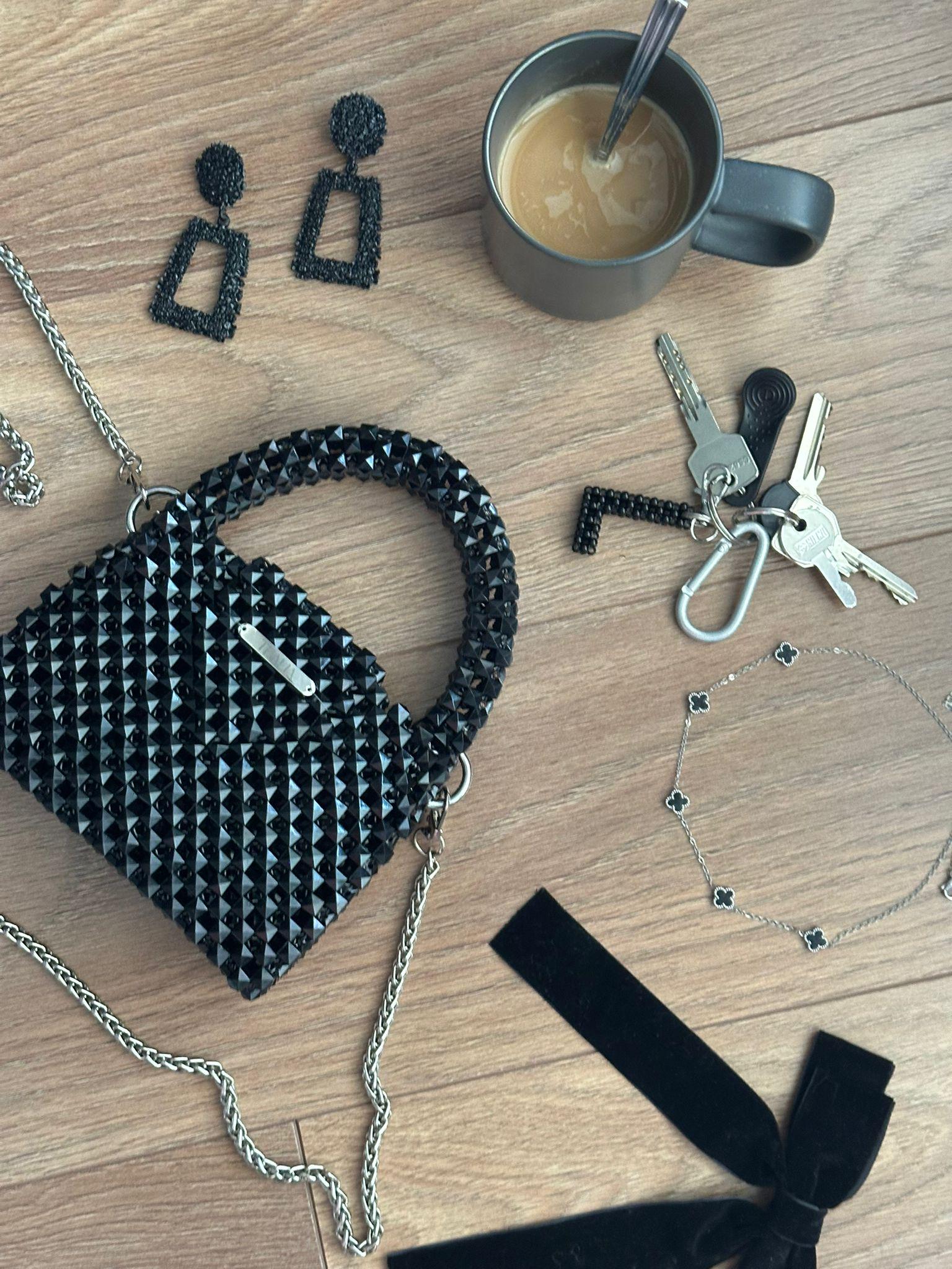 BLAIR Small Beaded Crossbody Bag