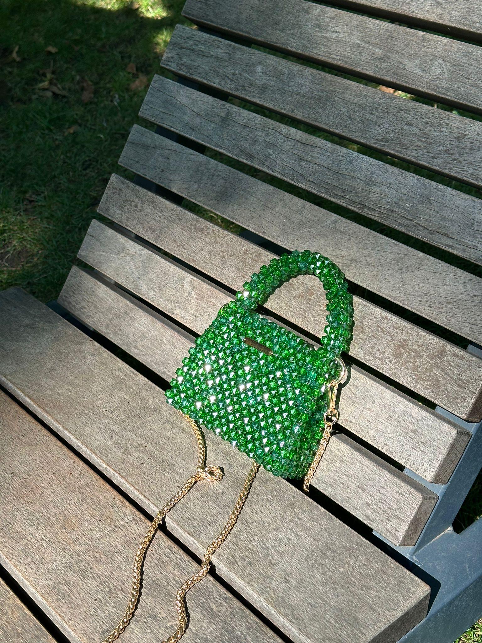 BLAIR Small Beaded Crossbody Bag