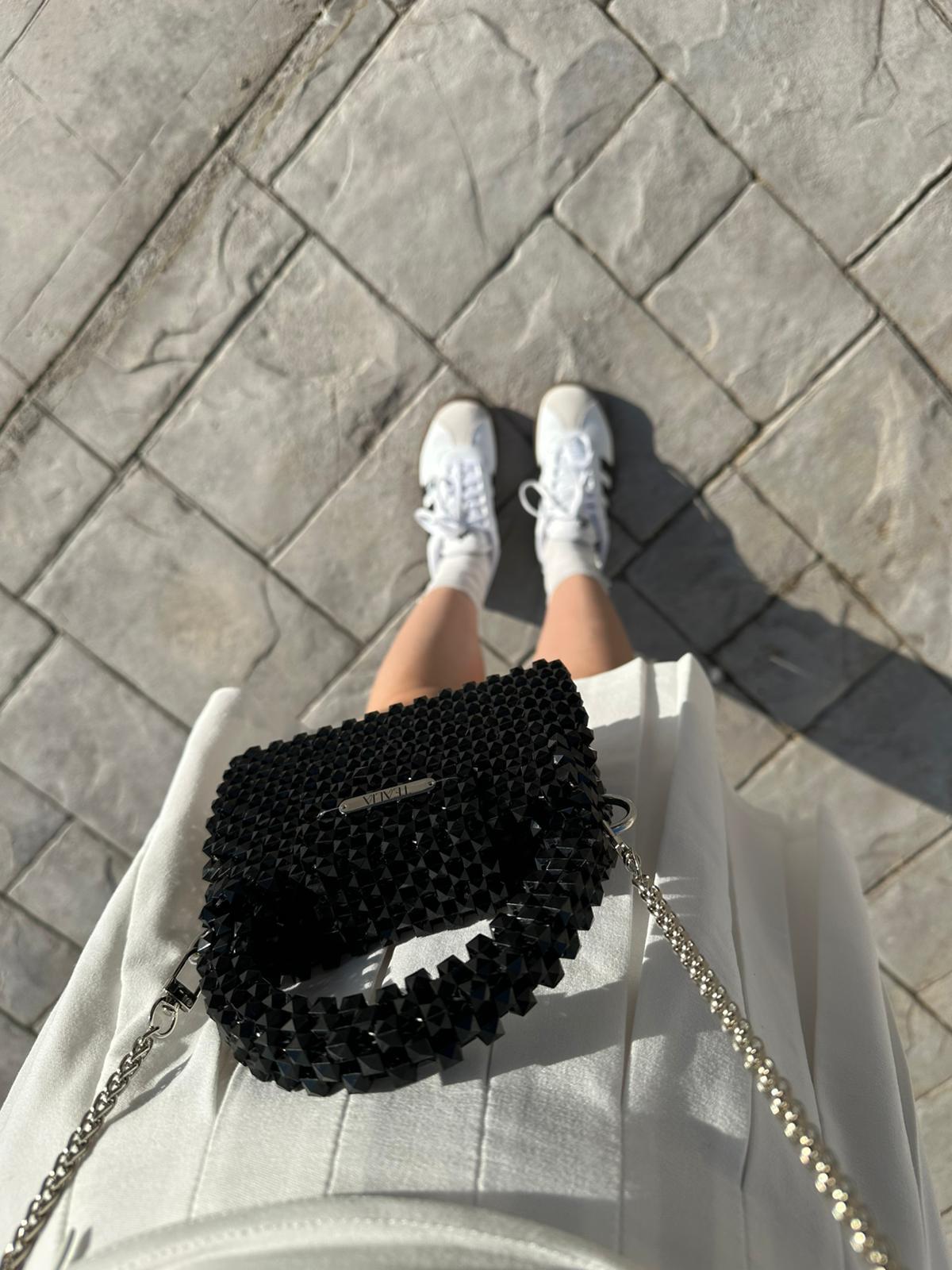 BLAIR Small Beaded Crossbody Bag