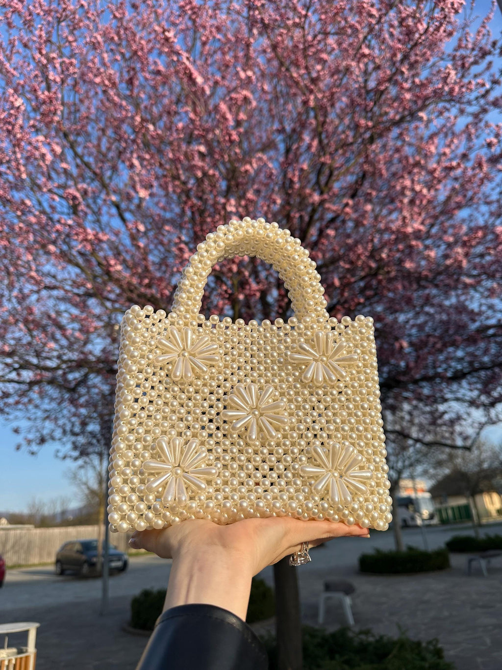CHLOE Pearl Beaded Bag