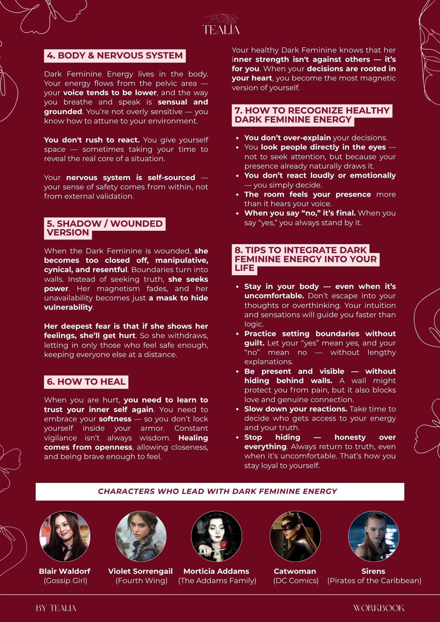 Light & Dark Feminine Energy Quiz